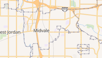 Midvale, Utah map