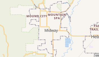 Midway, Utah map