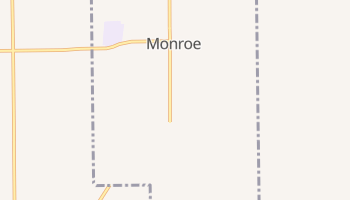 Monroe, Utah map