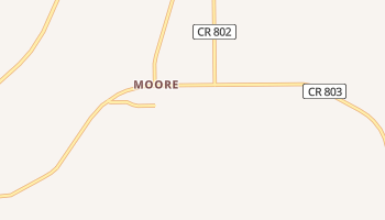 Moore, Utah map