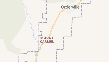 Orderville, Utah map