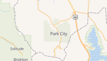 Park City, Utah map