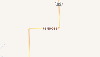 Penrose, Utah map