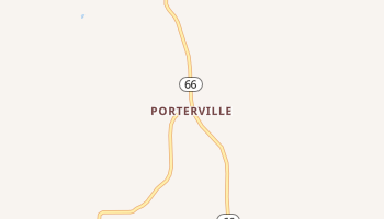Porterville, Utah map