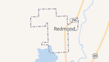 Redmond, Utah map