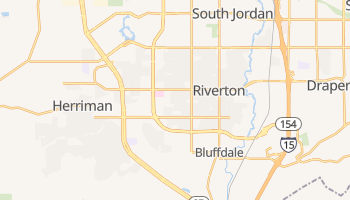 Riverton, Utah map