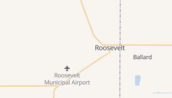 Roosevelt, Utah map