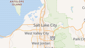 Salt Lake City, Utah map