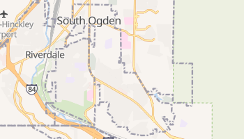 South Ogden, Utah map