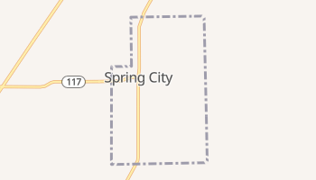 Spring City, Utah map