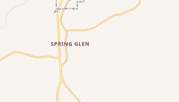 Spring Glen, Utah map