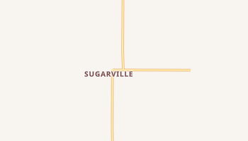 Sugarville, Utah map