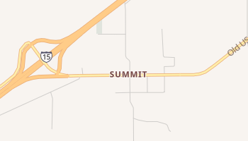 Summit, Utah map