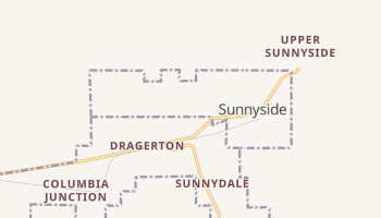 Sunnyside, Utah map