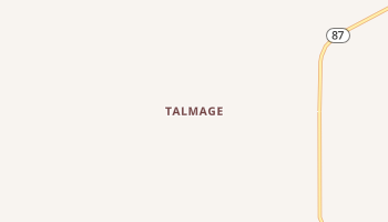 Talmage, Utah map