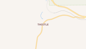 Thistle, Utah map