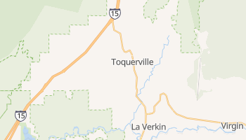 Toquerville, Utah map
