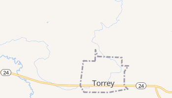 Torrey, Utah map