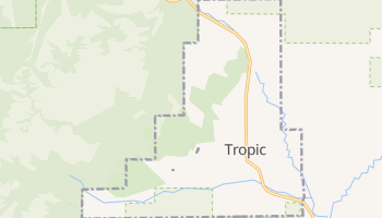 Tropic, Utah map