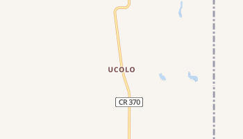 Ucolo, Utah map