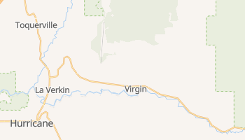 Virgin, Utah map