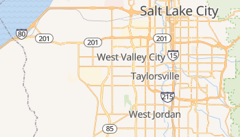 West Valley City, Utah map