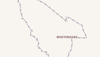Whiterocks, Utah map