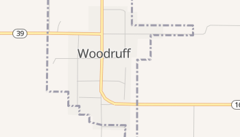 Woodruff, Utah map