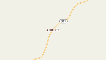 Abbott, Virginia map