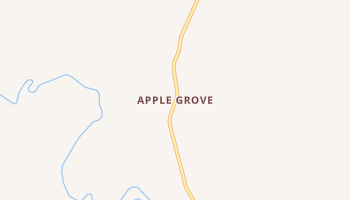 Apple Grove, Virginia map