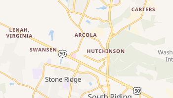 Arcola, Virginia map