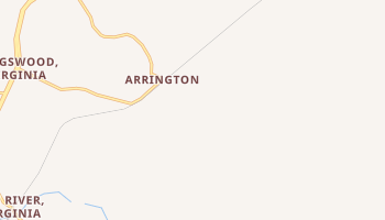 Arrington, Virginia map