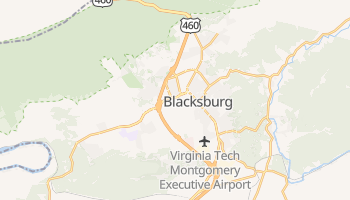 Blacksburg, Virginia map