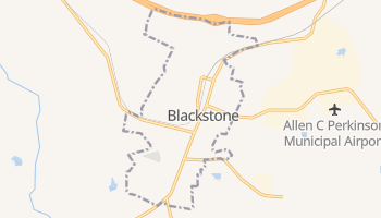 Blackstone, Virginia map