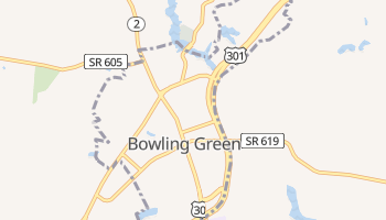 Bowling Green, Virginia map