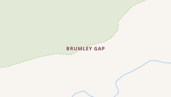 Brumley Gap, Virginia map