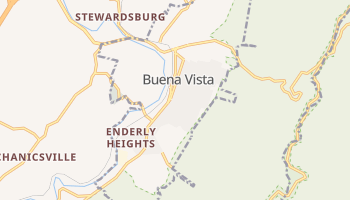 Buena Vista, Virginia map