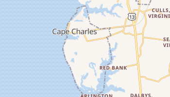 Cape Charles, Virginia map