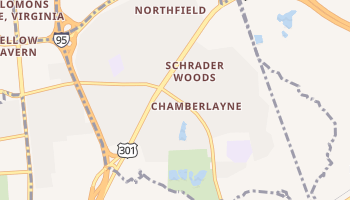 Chamberlayne Heights, Virginia map