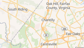 Chantilly, Virginia map