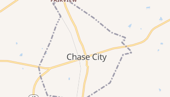 Chase City, Virginia map