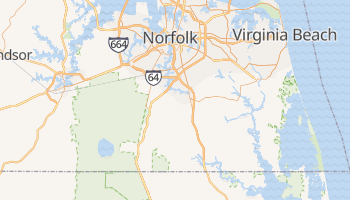 Chesapeake, Virginia map