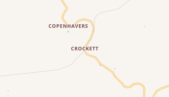 Crockett, Virginia map