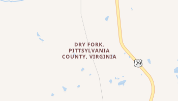 Dry Fork, Virginia map