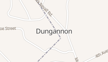 Dungannon, Virginia map