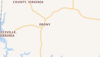 Ebony, Virginia map