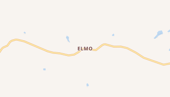 Elmo, Virginia map