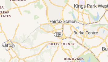 Fairfax Station, Virginia map