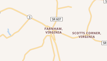 Farnham, Virginia map