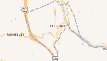 Fieldale, Virginia map
